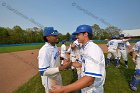 Baseball vs Babson  Wheaton College Baseball players celebrate their victory over Babson to win the NEWMAC Championship for the third year in a row. - (Photo by Keith Nordstrom) : Wheaton, baseball, NEWMAC